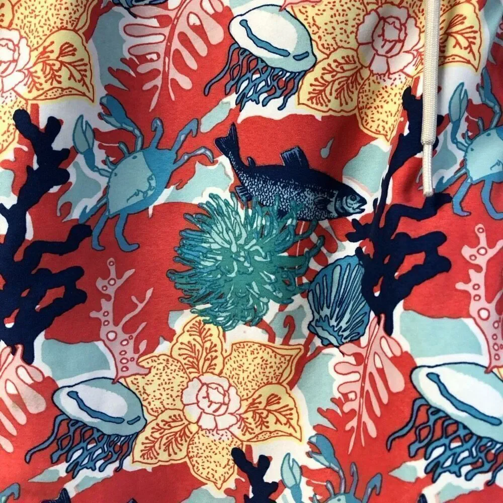 Nautica Size Large (L) Bright Coral Swim Trunks